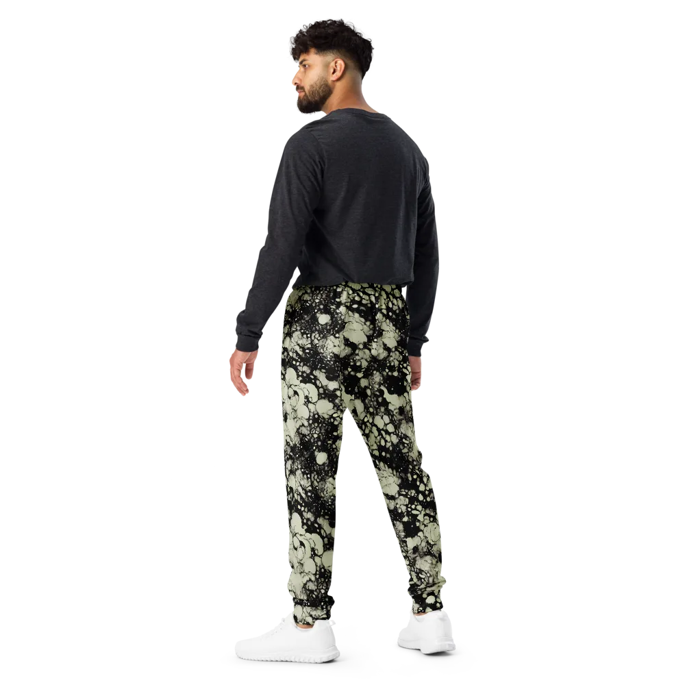 Inkstone Bloom on Men's Joggers — Back
