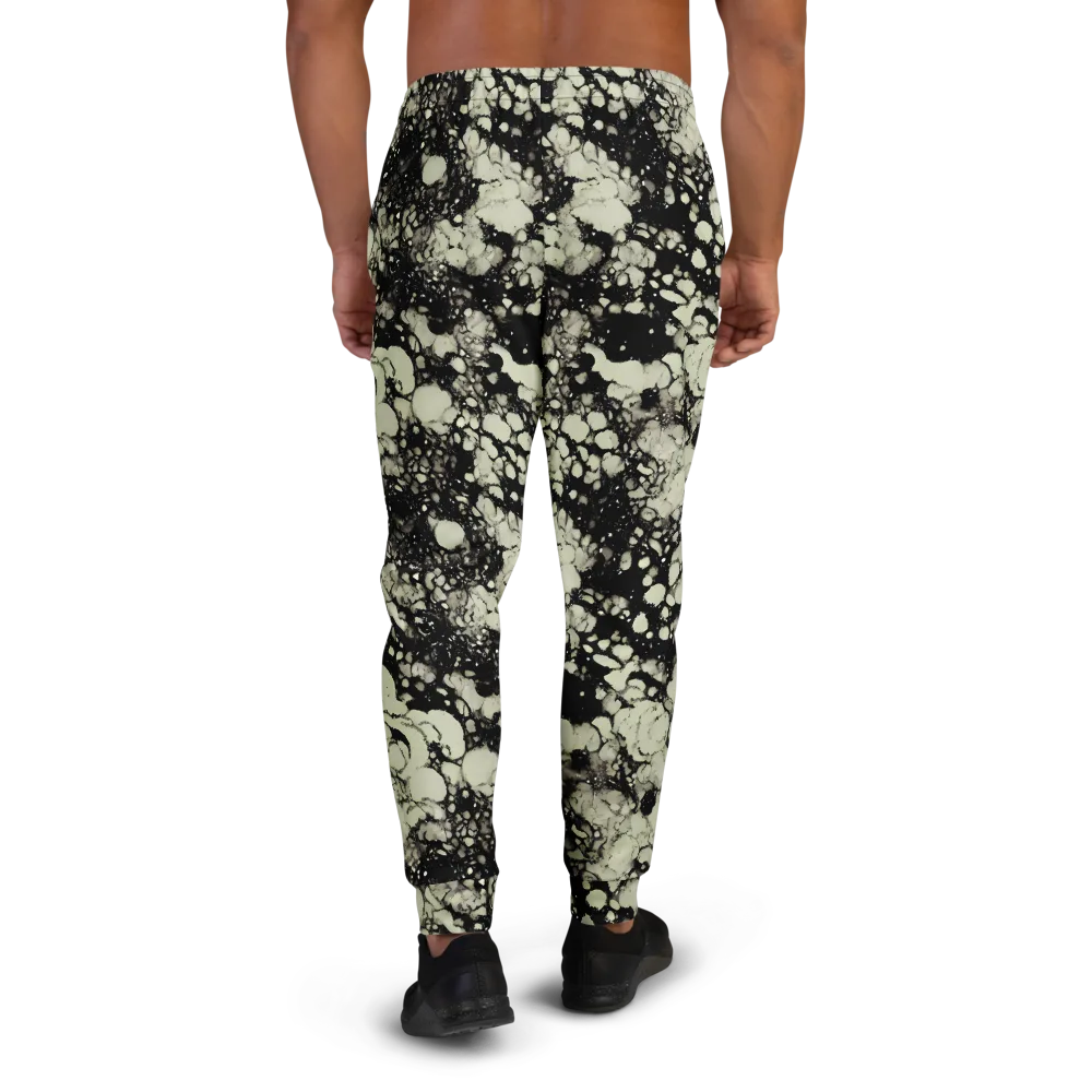 Inkstone Bloom on Men's Joggers — Back