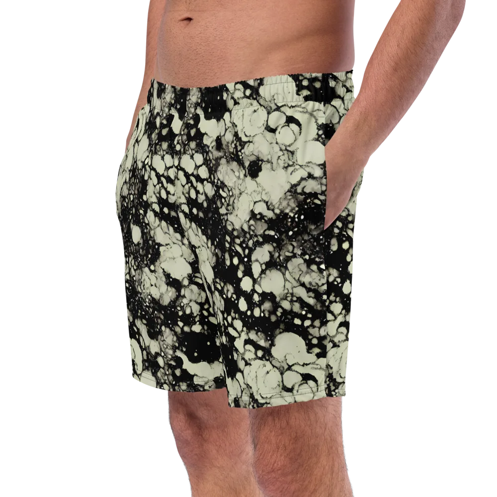 Inkstone Bloom on Swim Trunks — Left Front