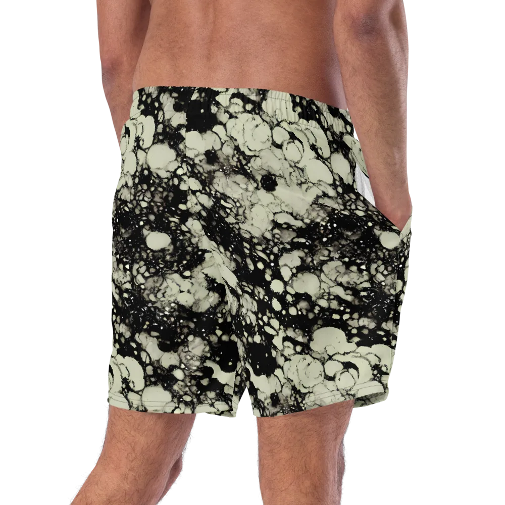 Inkstone Bloom on Swim Trunks — Right Back