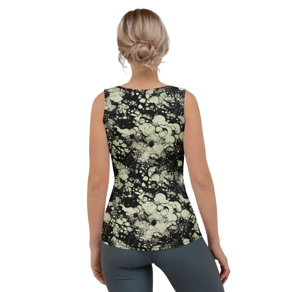 Inkstone Bloom on Women's Tank Top — Back