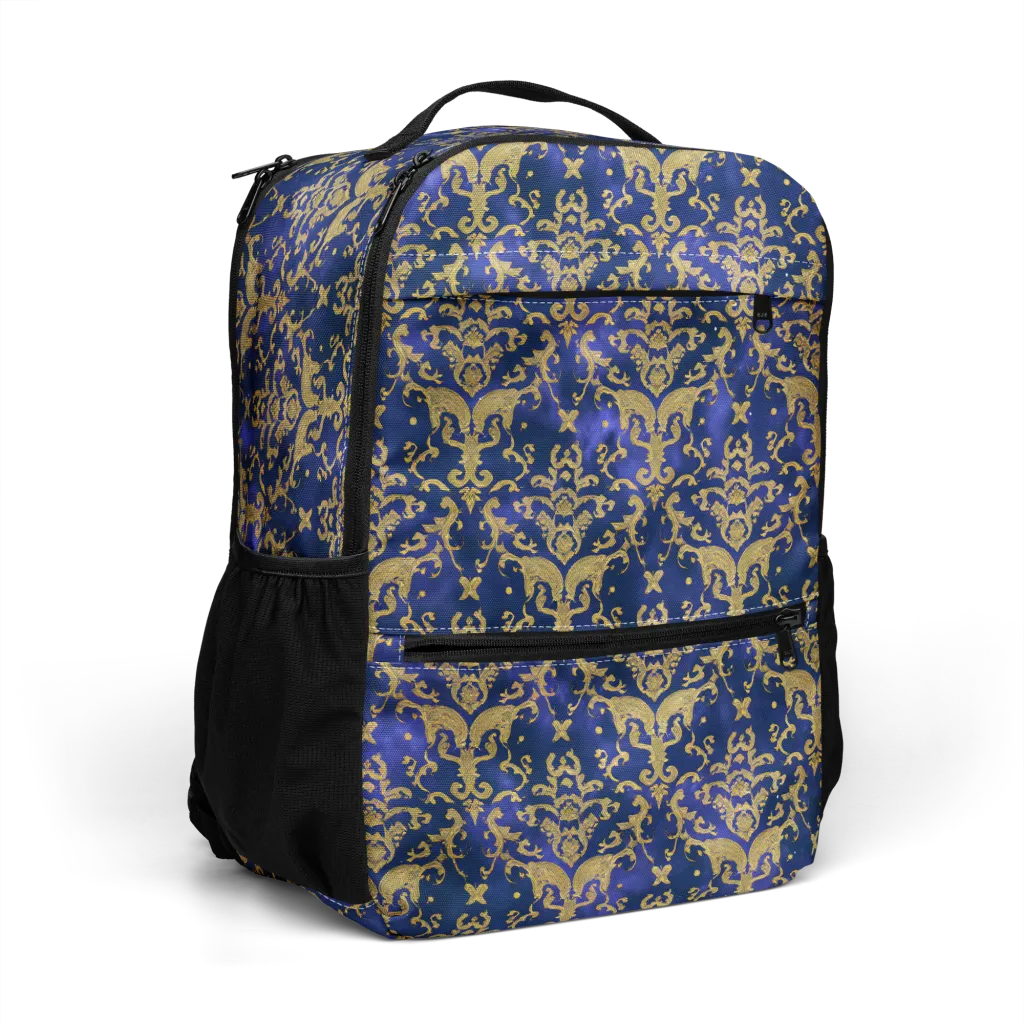 Royal Filigree on Utility Backpack — Right Front