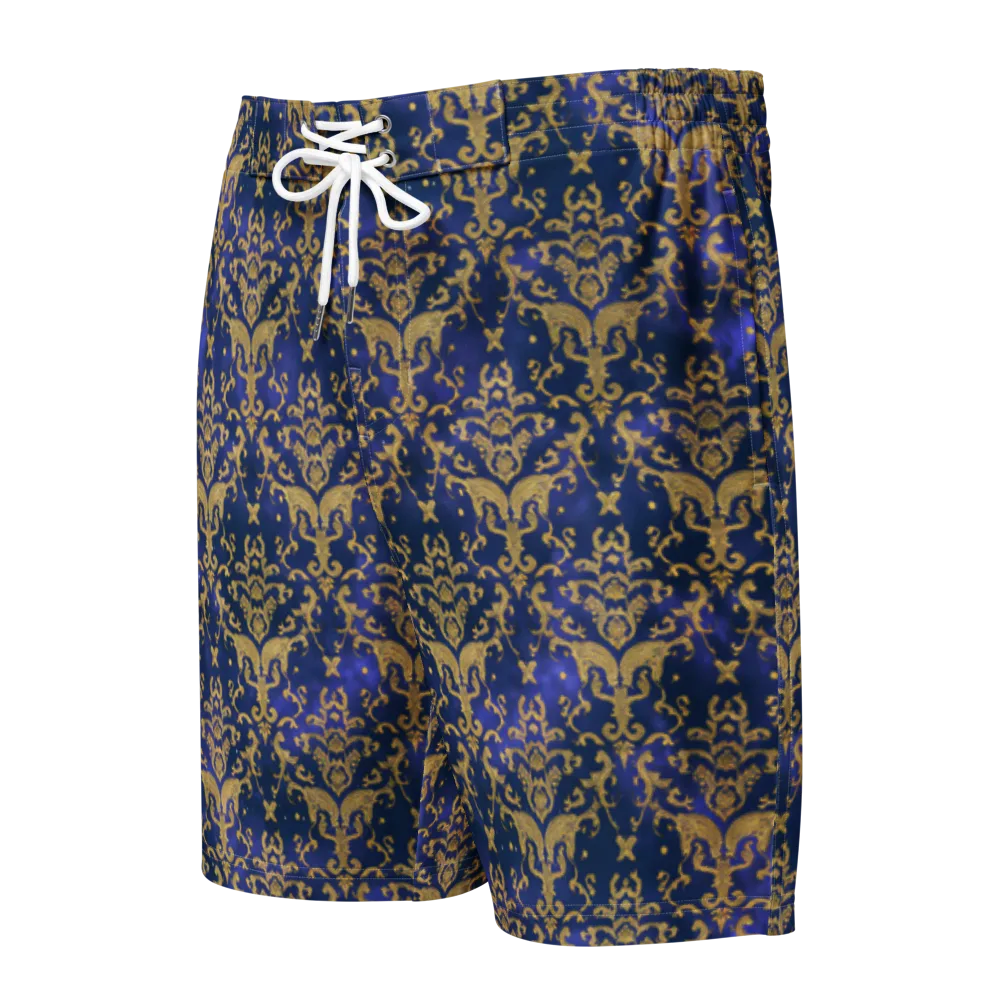 Royal Filigree on Men's Board Shorts — Front