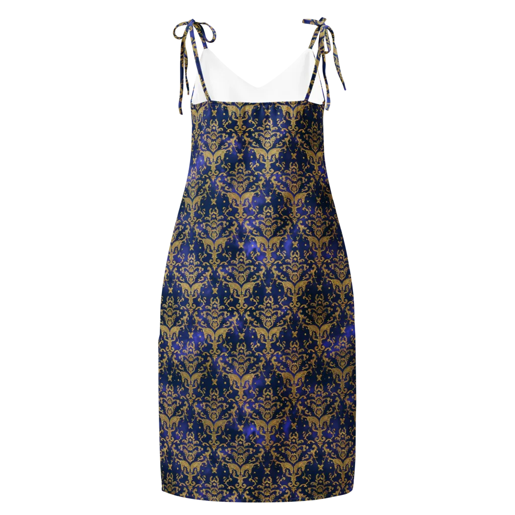 Royal Filigree on Slip Dress — Back