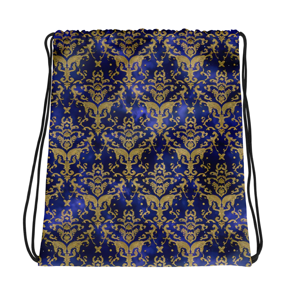 Royal Filigree on Drawstring Bag — Photo