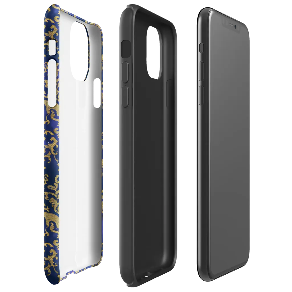Royal Filigree on Tough Case for iPhone® — Right
