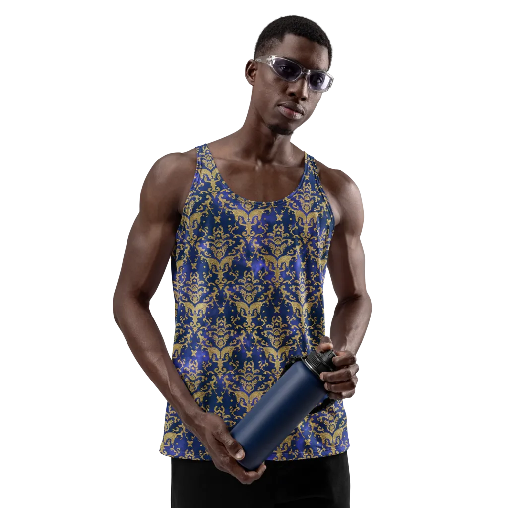 Royal Filigree on Men's Tank Top — Front