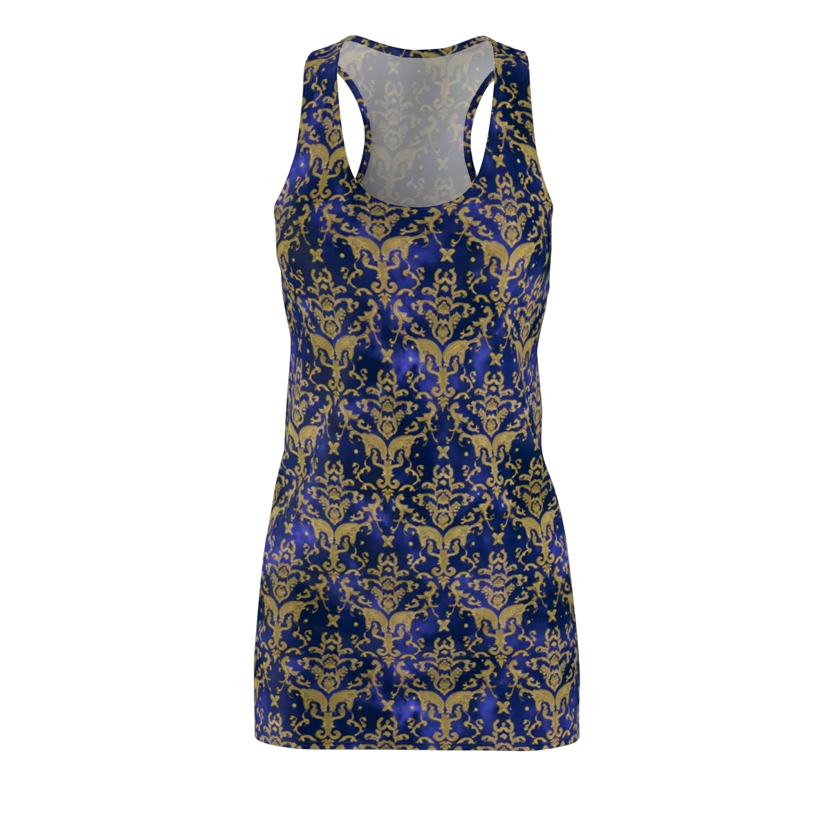 Royal Filigree on Racerback Dress — Front