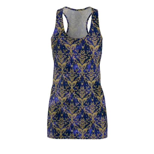 Royal Filigree on a Racerback Dress