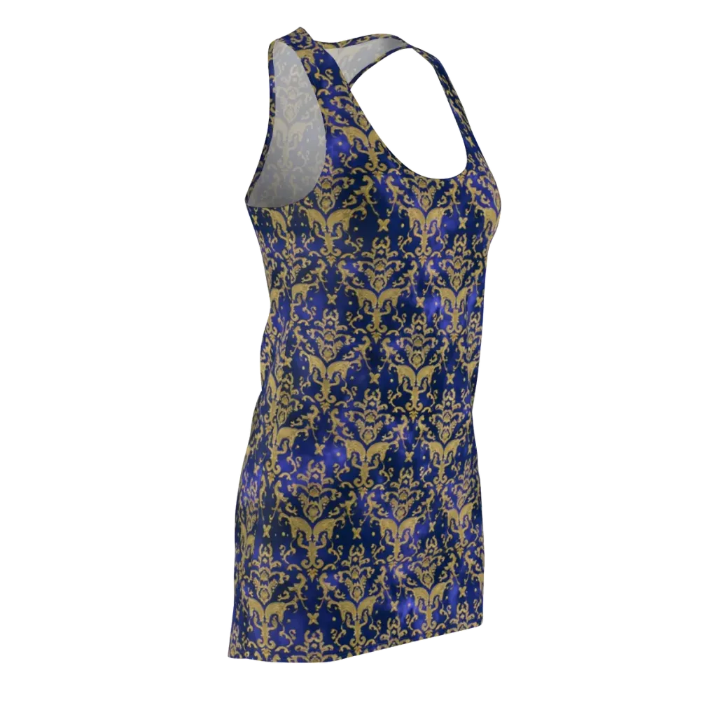Royal Filigree on Racerback Dress — Front Side