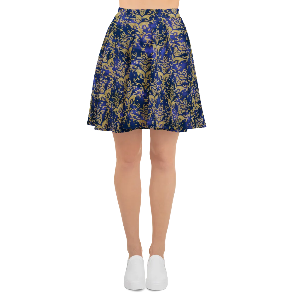 Royal Filigree on Skater Skirt — Front