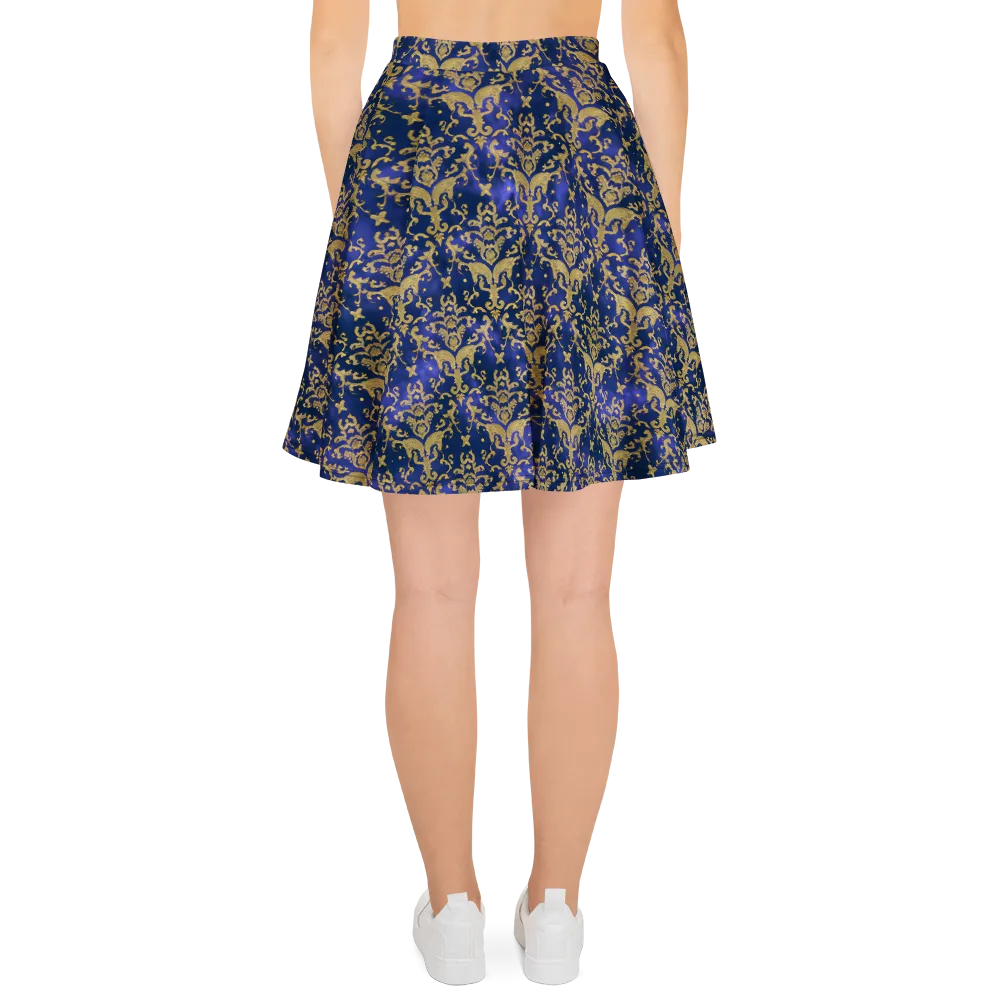Royal Filigree on Skater Skirt — Back