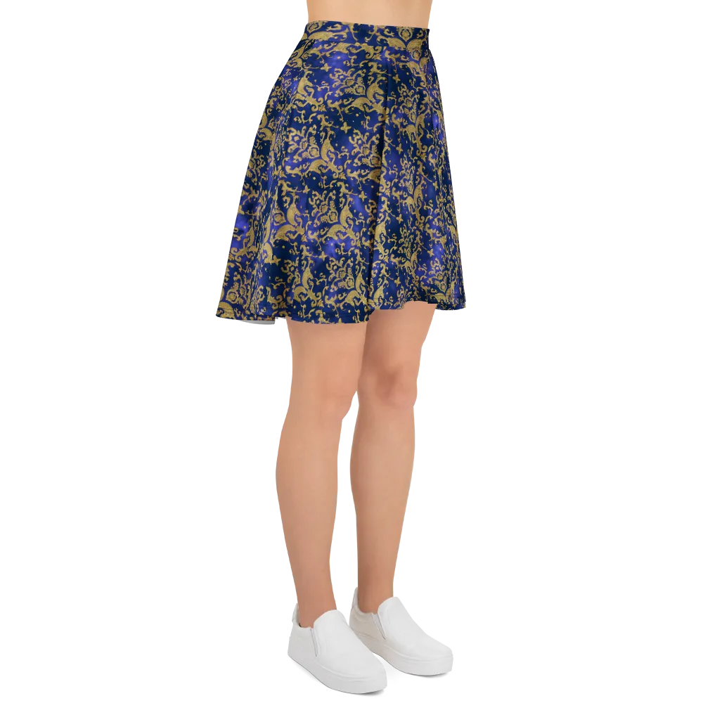 Royal Filigree on Skater Skirt — Right