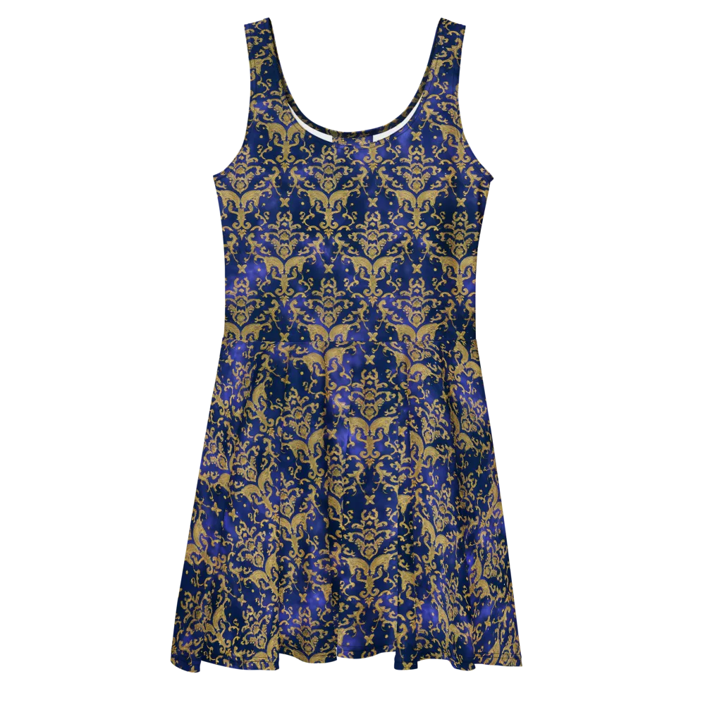 Royal Filigree on Skater Dress — Front