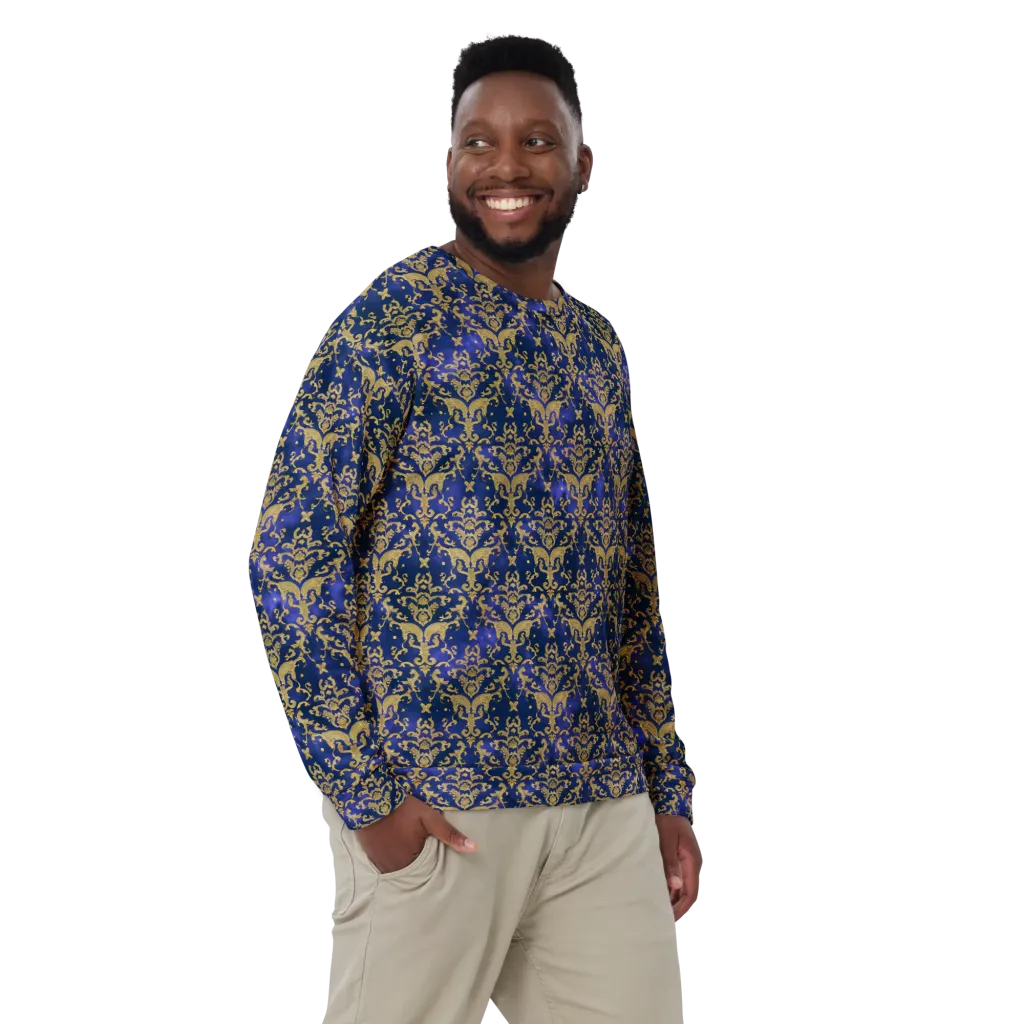 Royal Filigree on Sweatshirt — Front