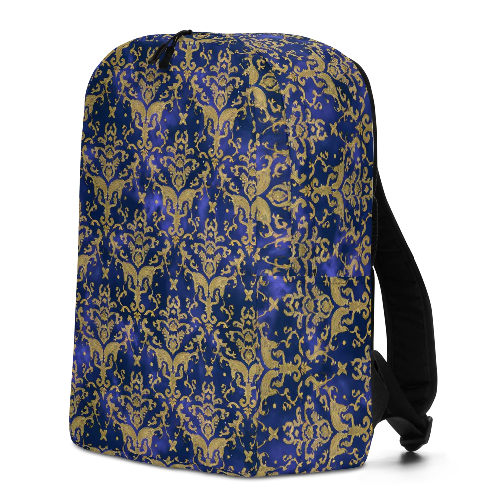 Royal Filigree on Minimalist Backpack — Left