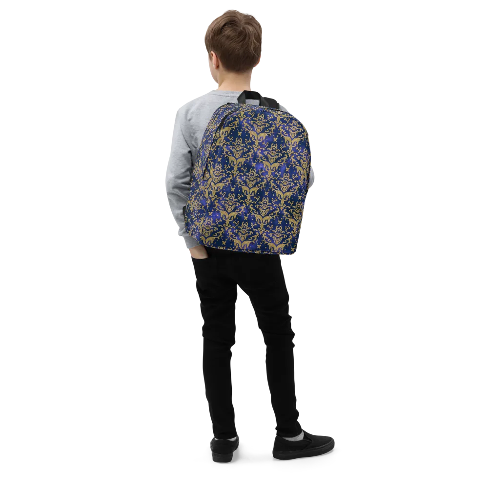 Royal Filigree on Minimalist Backpack — Right Front