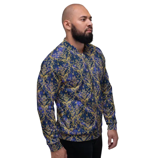 Royal Filigree on a Bomber Jacket