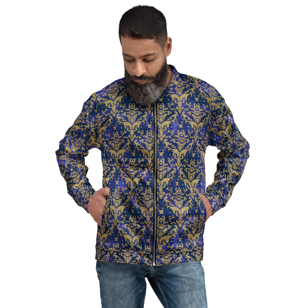 Royal Filigree on Bomber Jacket — Front