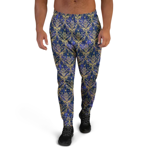Royal Filigree on a Men's Joggers