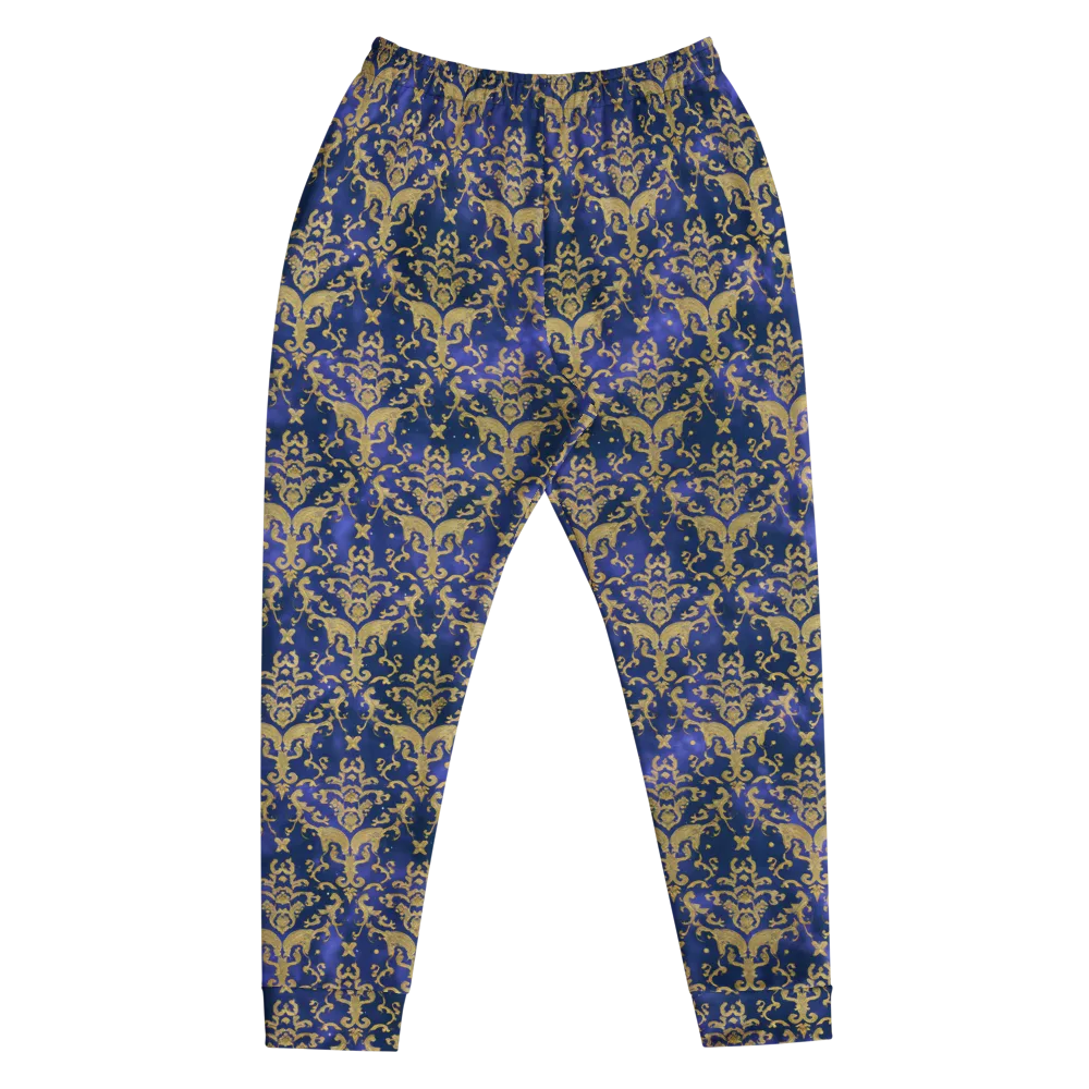 Royal Filigree on Men's Joggers — Front