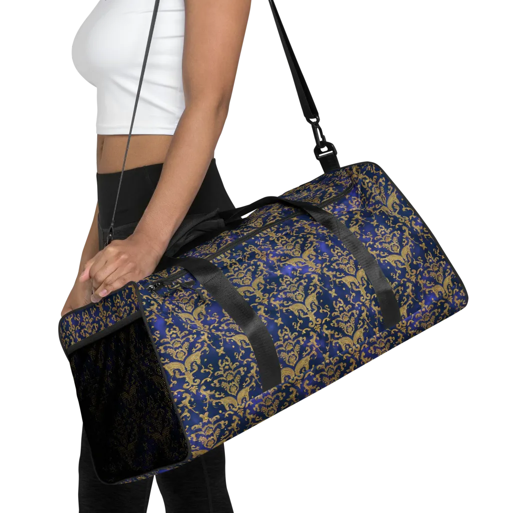Royal Filigree on Duffle Bag — Front