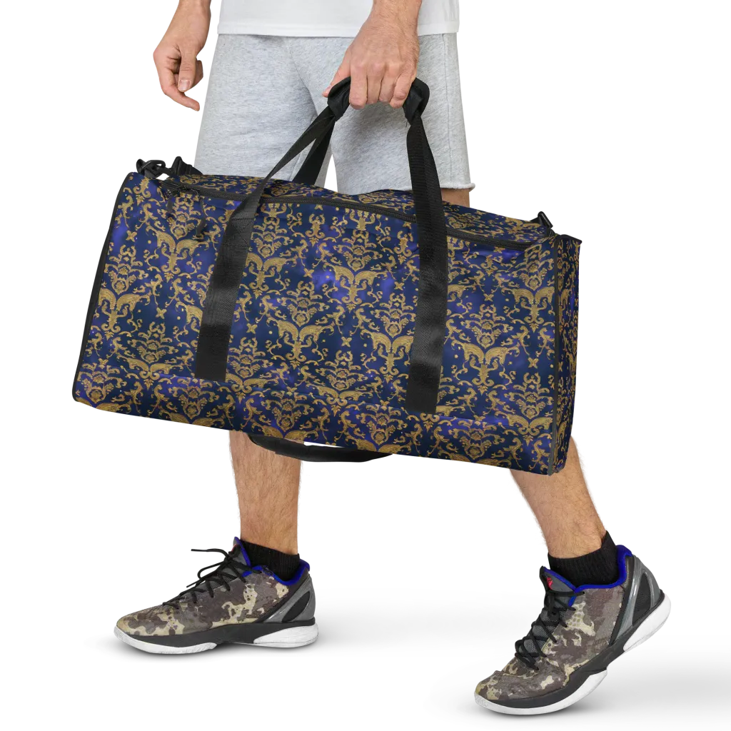 Royal Filigree on Duffle Bag — Front