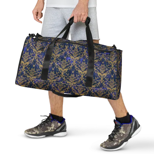 Royal Filigree on a Duffle Bag