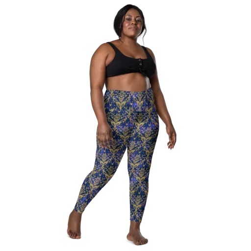 Royal Filigree on a Leggings with Pockets