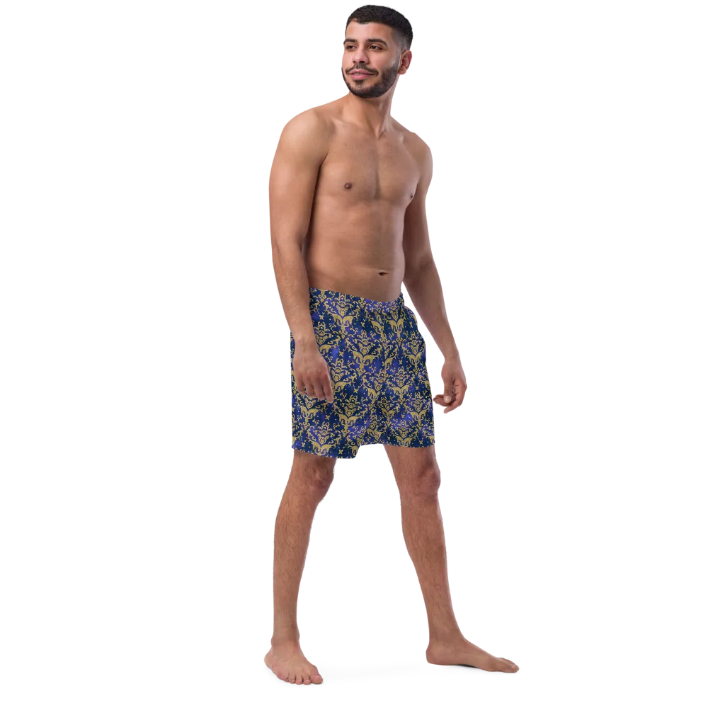 Royal Filigree on Swim Trunks — Right Front