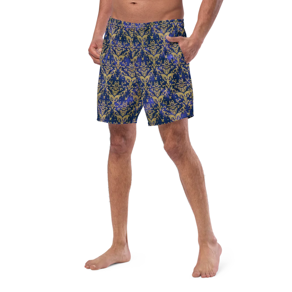 Royal Filigree on Swim Trunks — Left Front