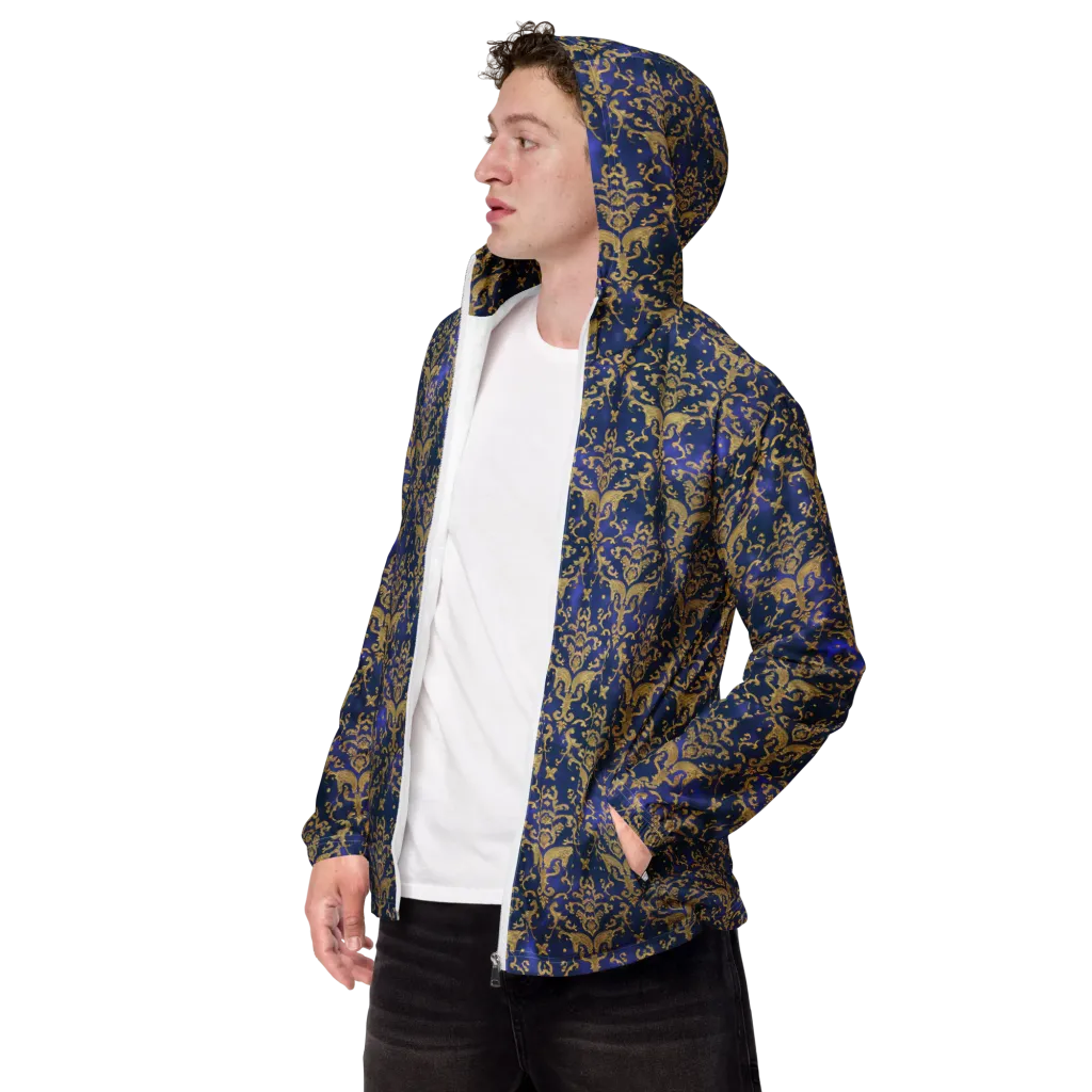 Royal Filigree on Men's Windbreaker — Left Front