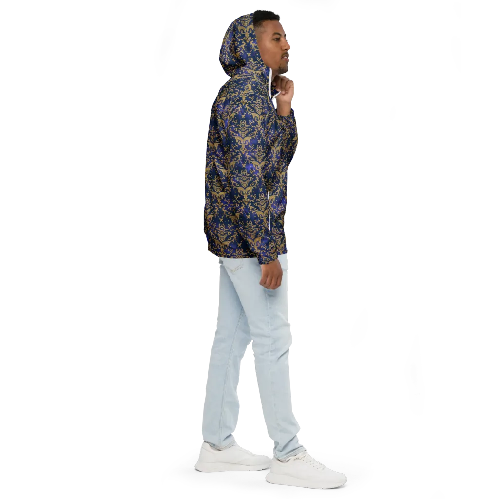 Royal Filigree on Men's Windbreaker — Right
