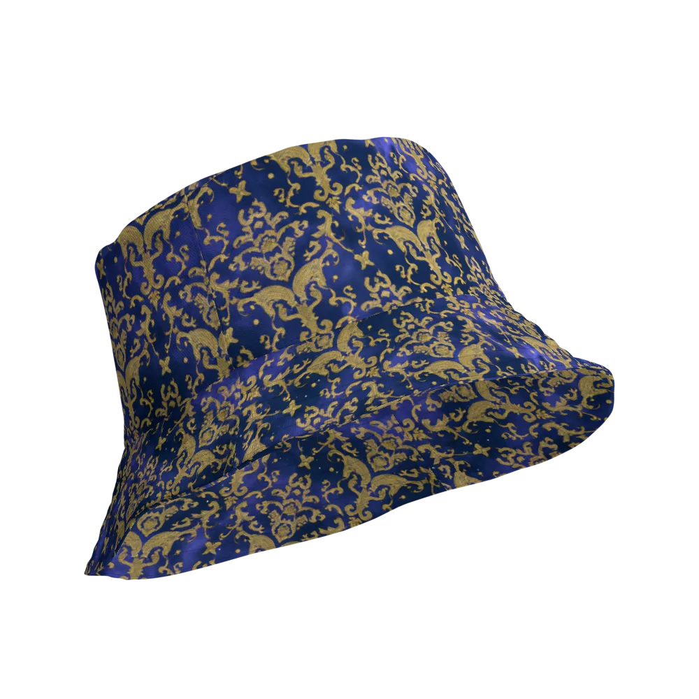 Royal Filigree on Reversible Bucket Hat — Product details Outside
