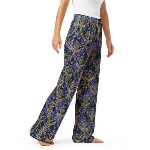 Royal Filigree on a Women's Pajama Pants