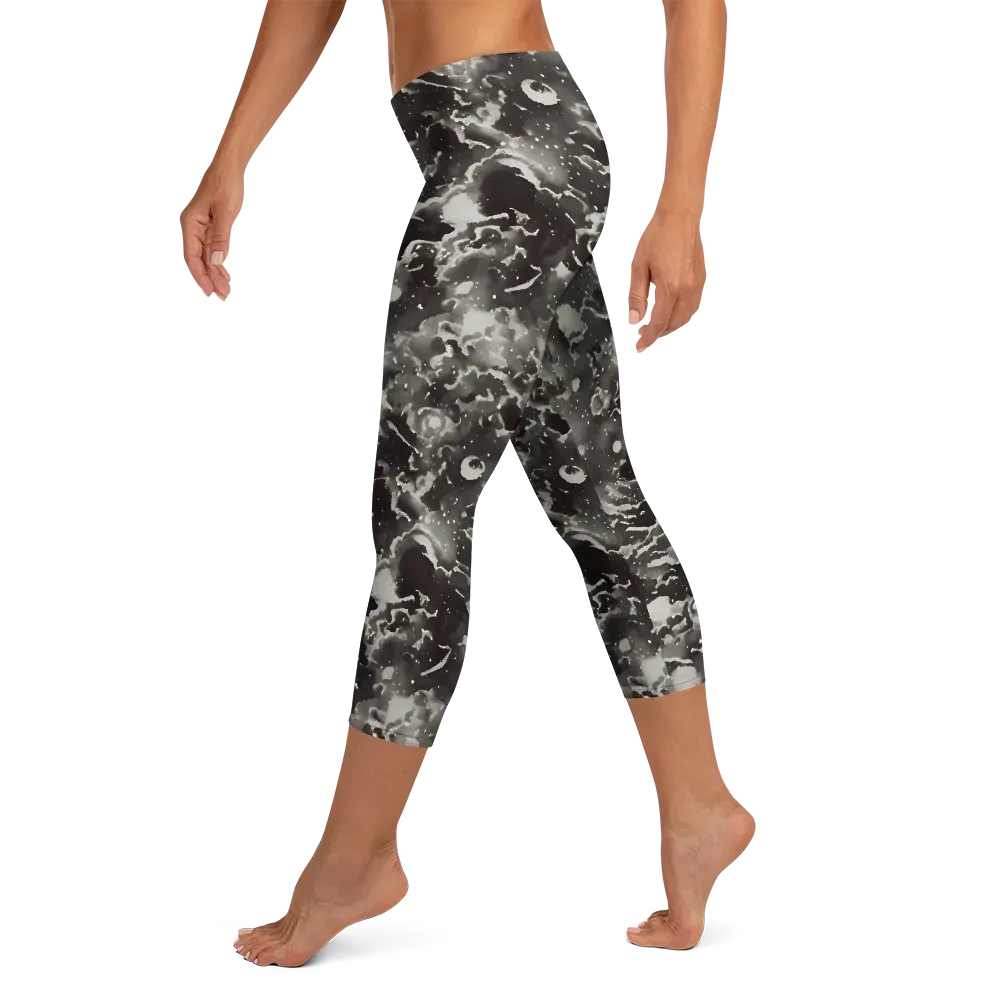 Obsidian Mist on Capri Leggings — Left