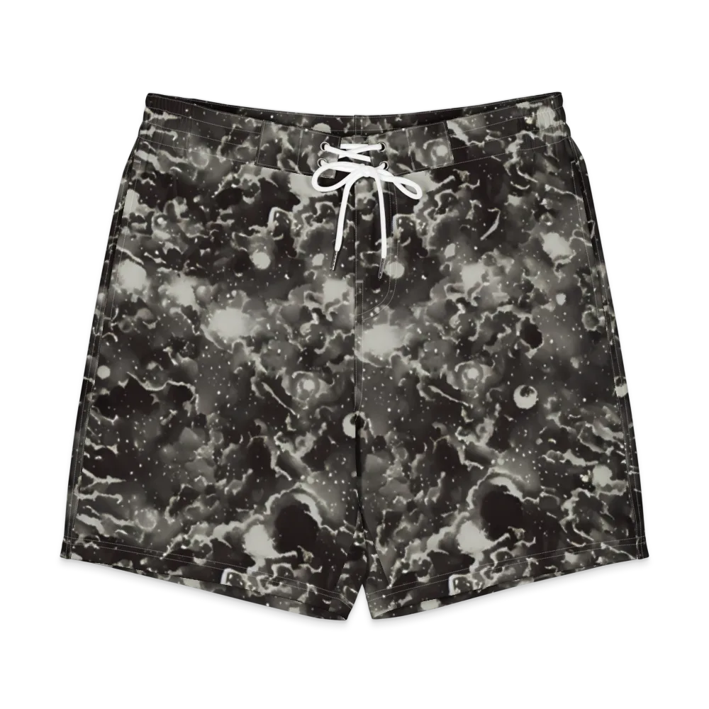 Obsidian Mist on Men's Board Shorts — Front