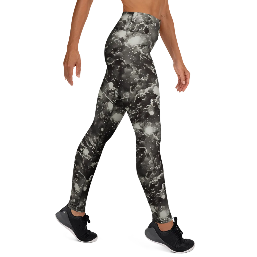 Obsidian Mist on Yoga Leggings — Right
