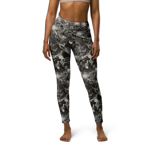 Obsidian Mist on a Yoga Leggings