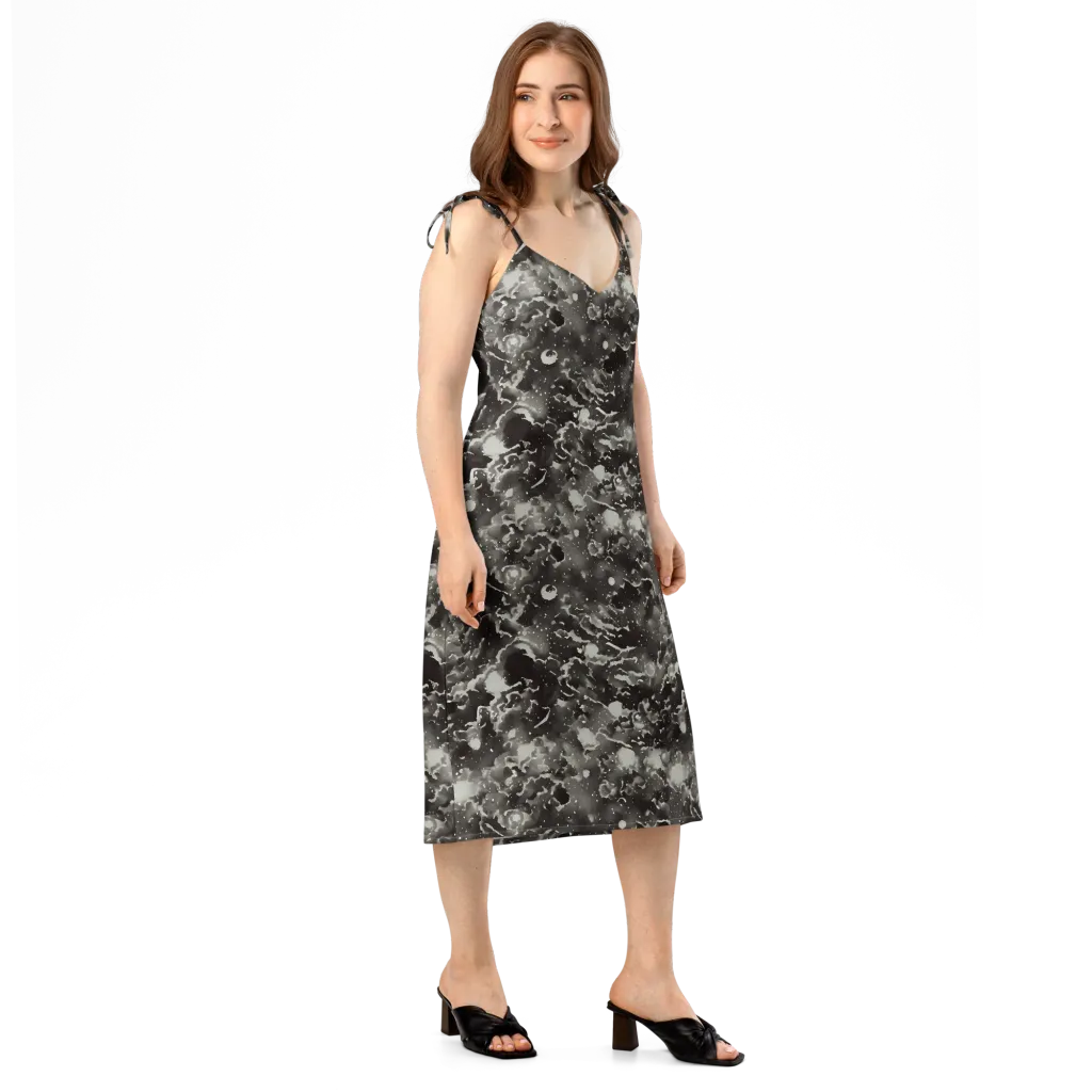 Obsidian Mist on Slip Dress — Right Front