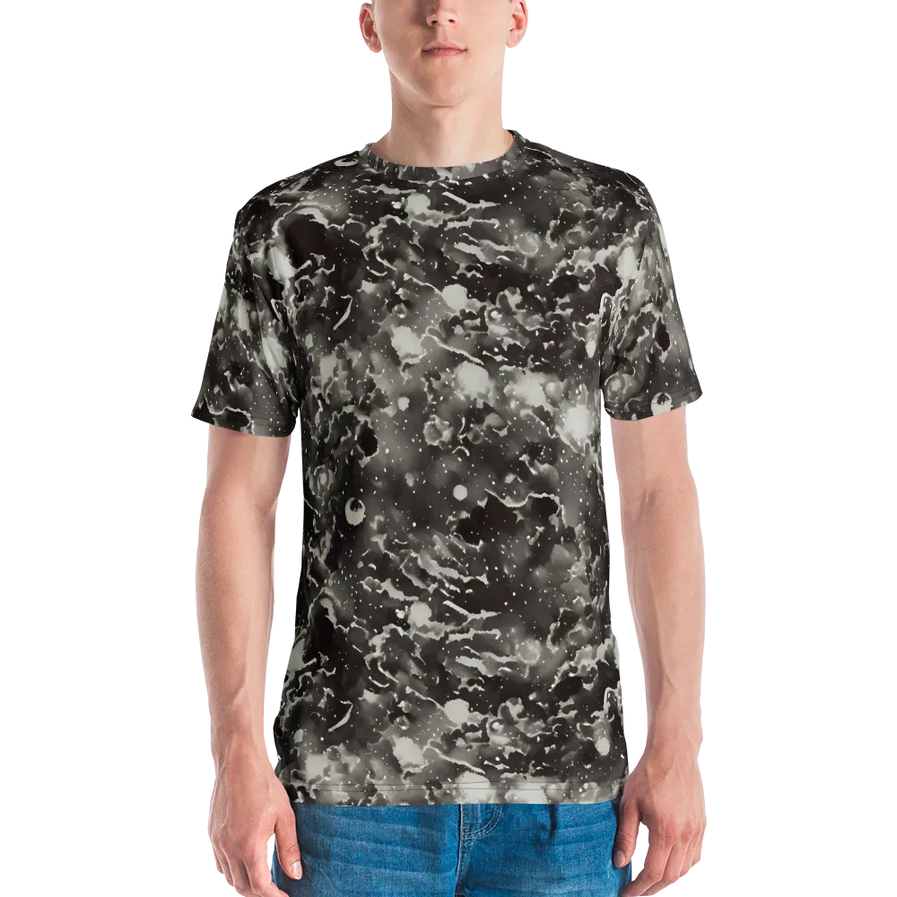 Obsidian Mist on Men's Crew Neck T-Shirt — Front