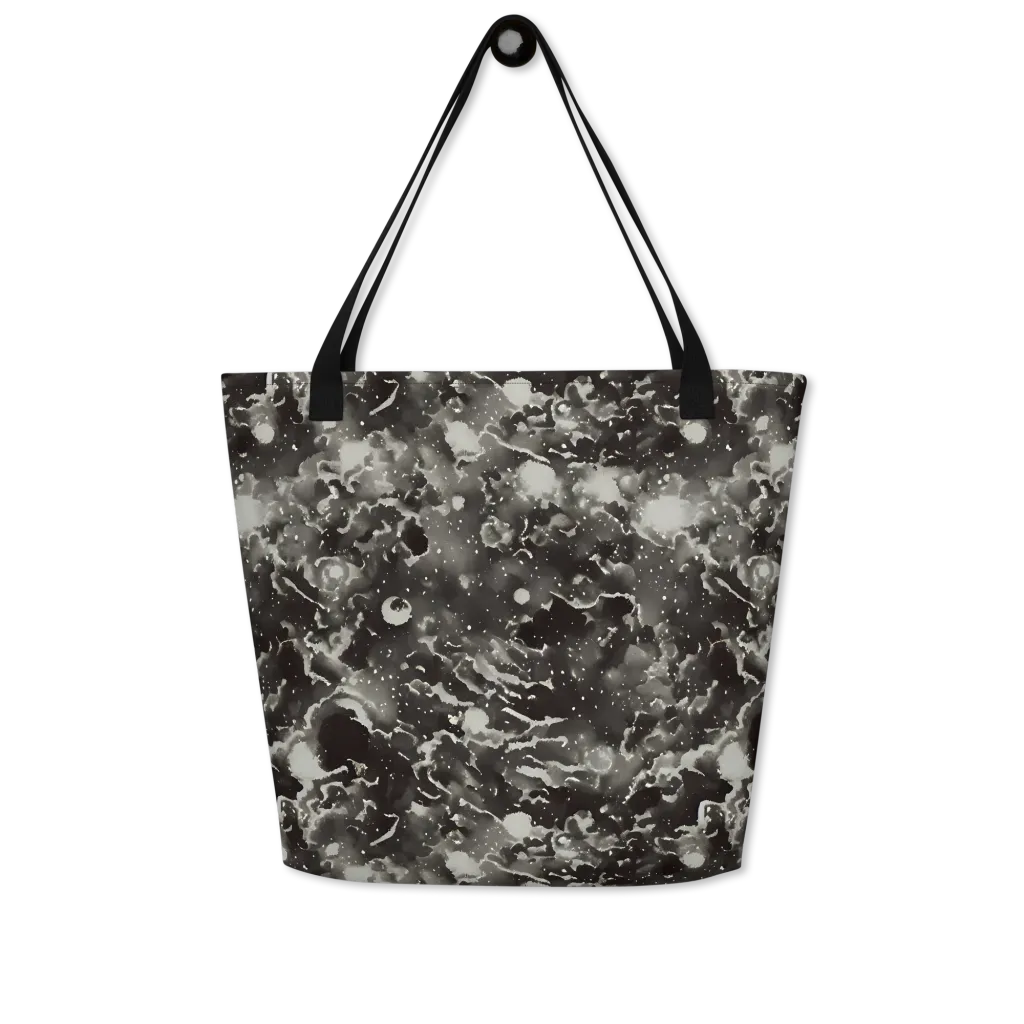 Obsidian Mist on Large Tote Bag W/ Pocket — Front