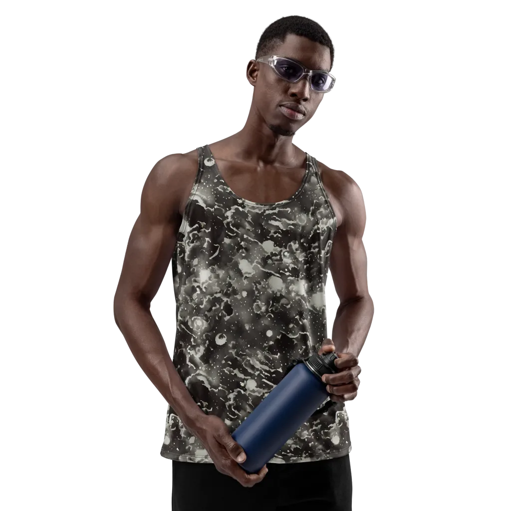 Obsidian Mist on Men's Tank Top — Front