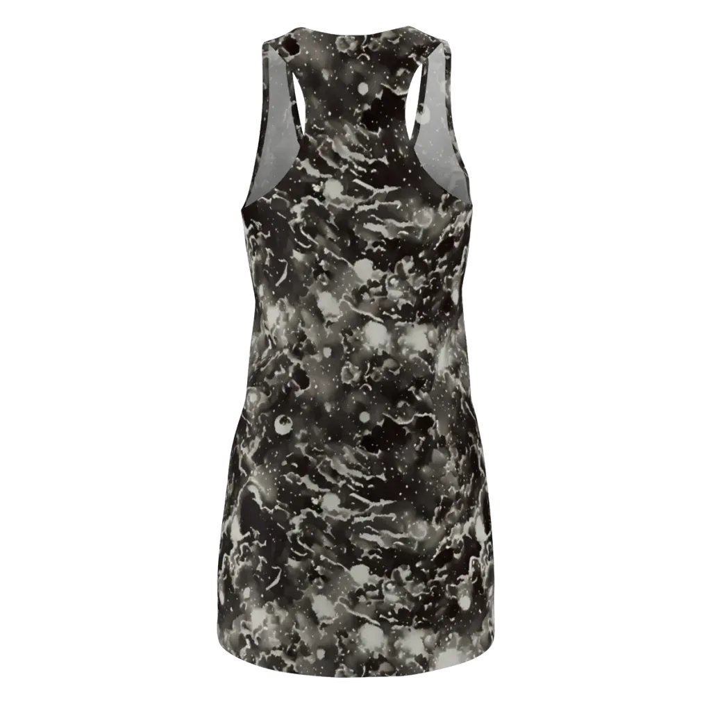 Obsidian Mist on Racerback Dress — Back