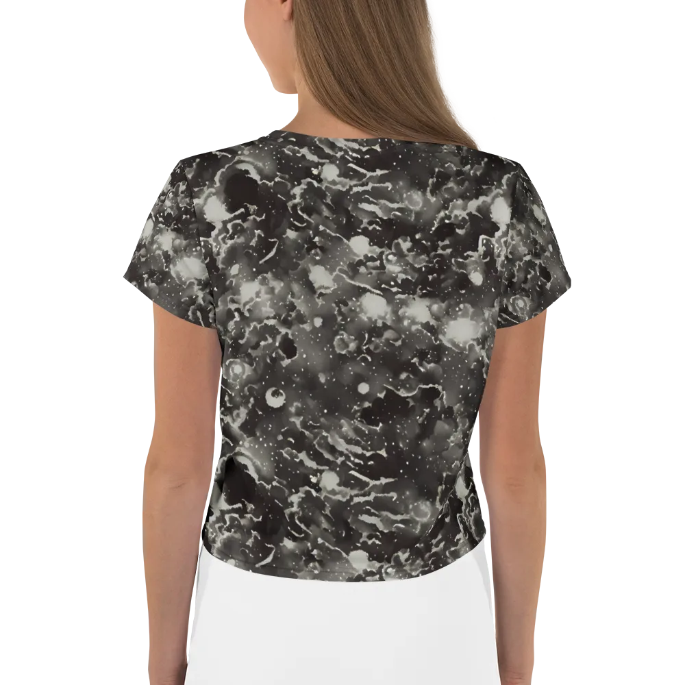 Obsidian Mist on Crop Tee — Back