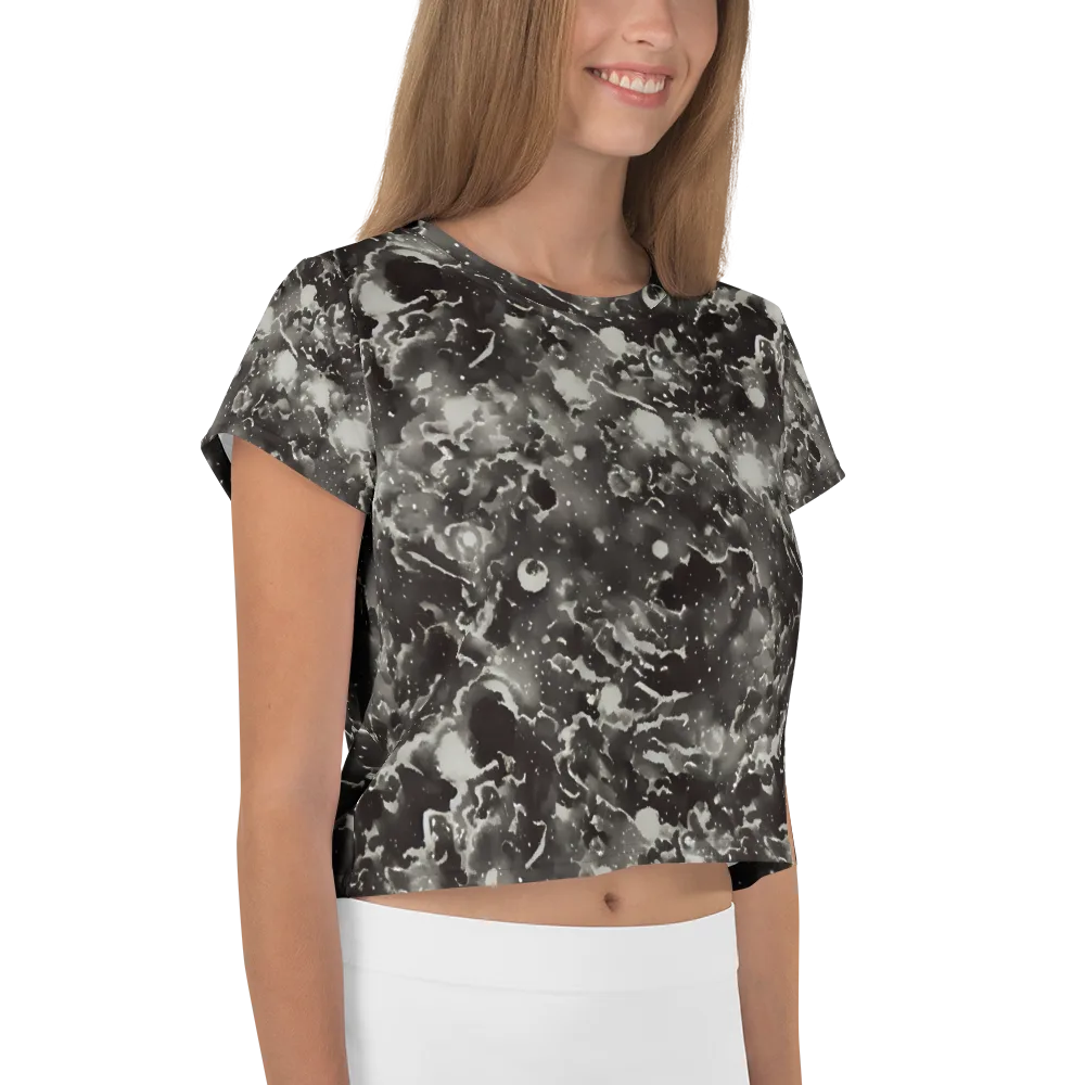 Obsidian Mist on Crop Tee — Right
