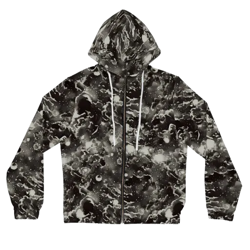 Obsidian Mist on a Women's Full-Zip Hoodie
