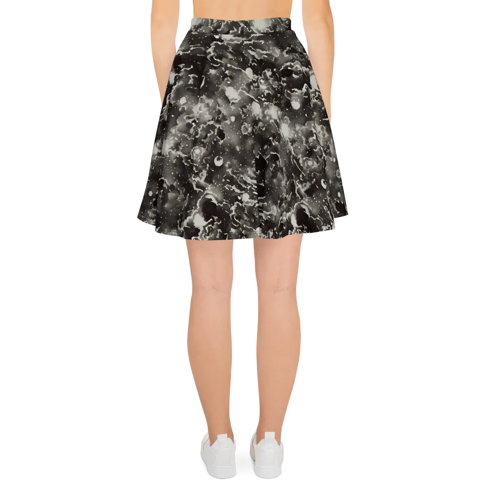 Obsidian Mist on Skater Skirt — Back