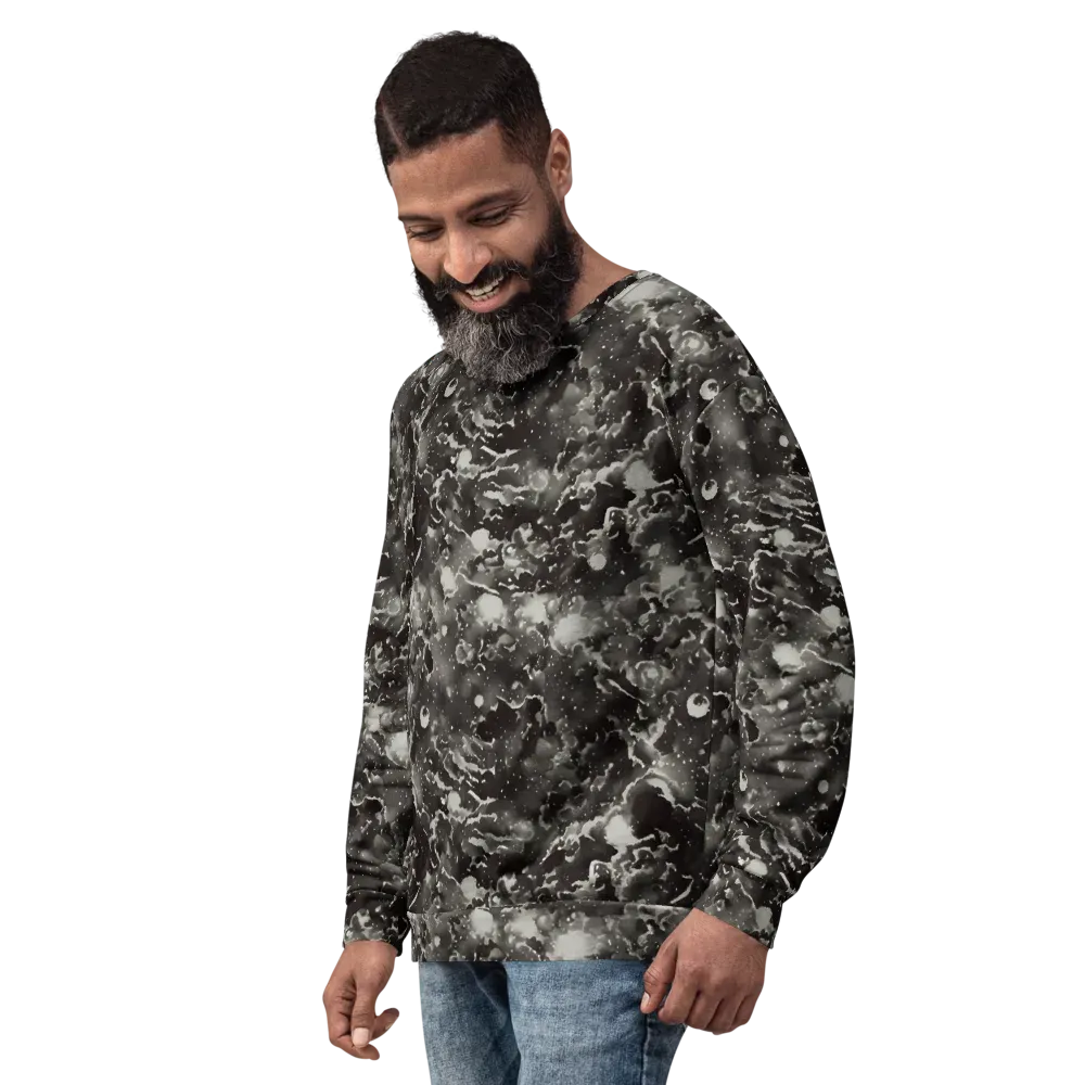 Obsidian Mist on Sweatshirt — Left Front