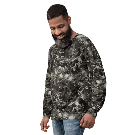 Obsidian Mist on a Sweatshirt